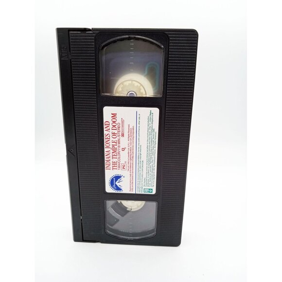 2 Vintage Indiana Jones & The Temple Of Doom / Raiders Of The Lost Ark VHS Tapes - Picture 6 of 12